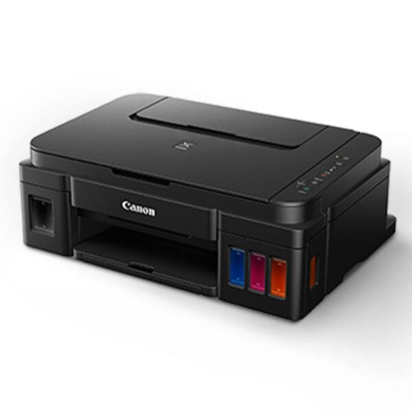 Canon PIXMA MegaTank G3000 All in One WiFi Inktank Colour Printer with 2 Additional Black Ink Bottles - Image 2