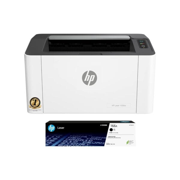 HP Laser 1008W Monochrome Laser Printers,Wireless,Single Function,Print,Hi-Speed USB 2.0Up to 21 Ppm