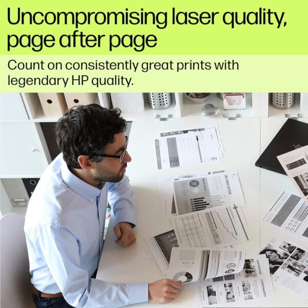 HP Laser 1008W Monochrome Laser Printers,Wireless,Single Function,Print,Hi-Speed USB 2.0Up to 21 Ppm - Image 2